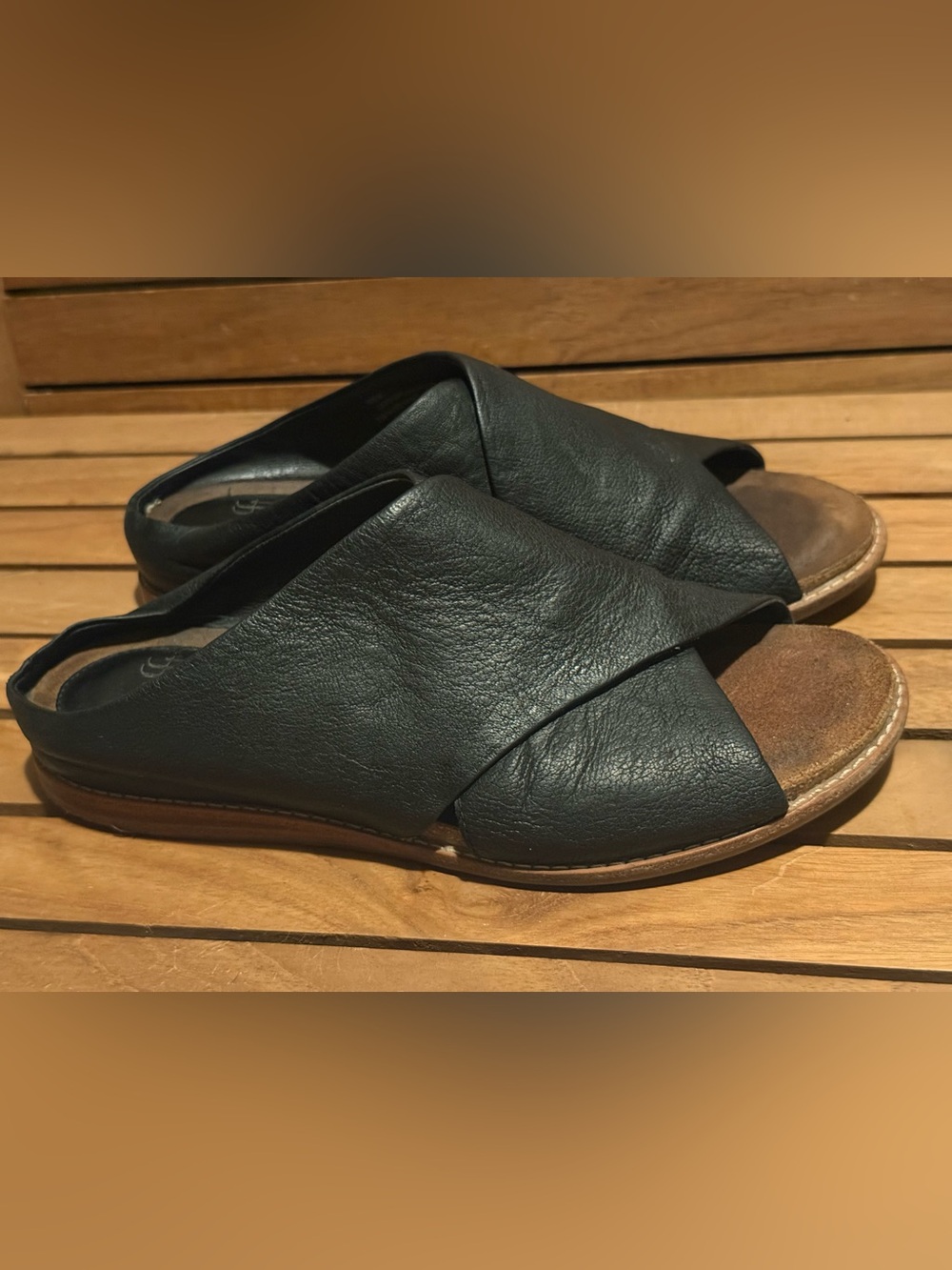 Sofft Women's Bolina Leather Sandal - Black SF0076601